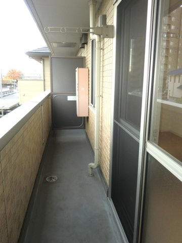 クレセントのバルコニー