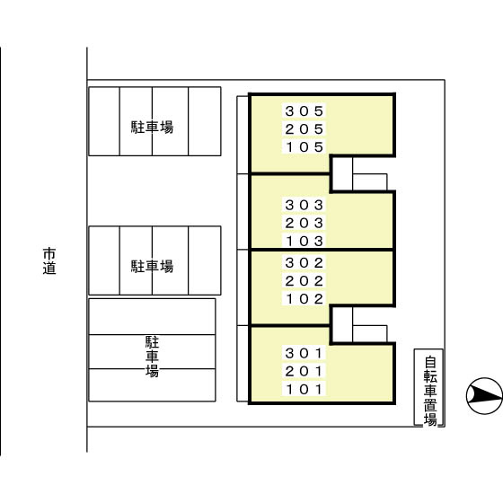 クレセントの区画図