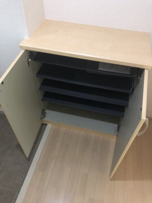 【玄関】 | ワイドリバー万世第二 | シューズボックス付の玄関