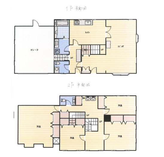 前橋市古市町中古戸建の間取り