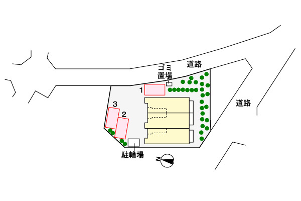 ル・シエル　湘南台の駐車場|駐車場