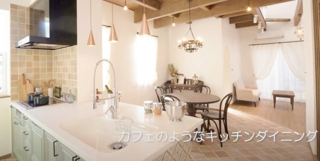 宇都宮市双葉　モデルハウスの居間・リビング