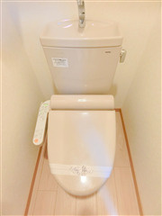 ルーブル多摩川九番館のトイレ