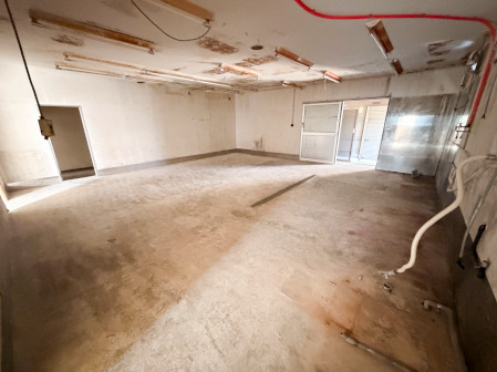 恩地町貸店舗の内装