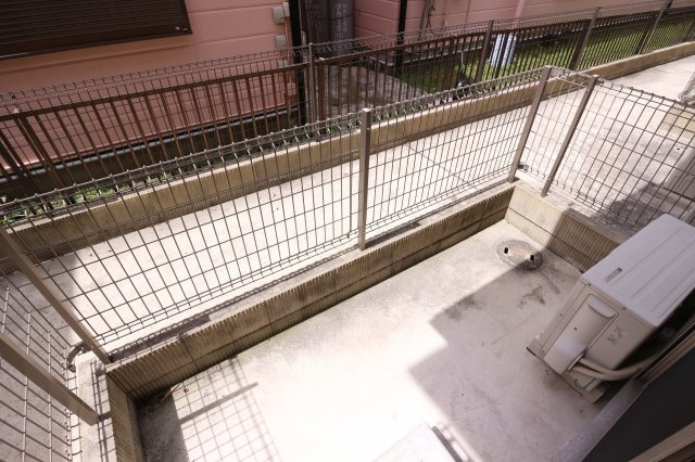 クレールベルヴィル立花のバルコニー