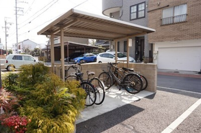 Ｌｏｃｏ☆ＭｏｃｏⅣのその他共用部分|駐輪場です