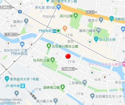 【地図】 | シティガーデン門前仲町