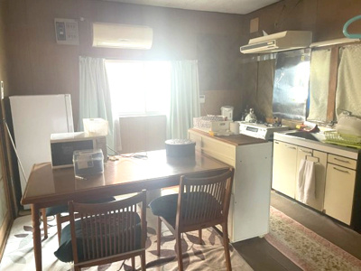 【キッチン】 | かすみがうら市大和田 【敷地内2棟!!】中古戸建 | 1F