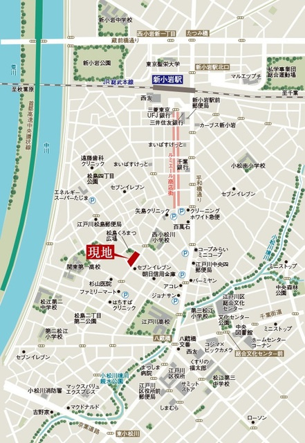 （シニア限定）ＡＲＫ　ＥＤＯ（アークエド）の地図|★案内図★