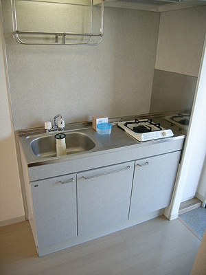 【キッチン】 | グリーンヒルハイツ | コンパクトなキッチンで掃除もラクラク