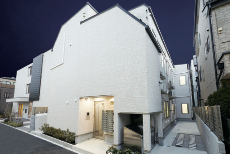 杉並区高円寺南２丁目のアパートの外観