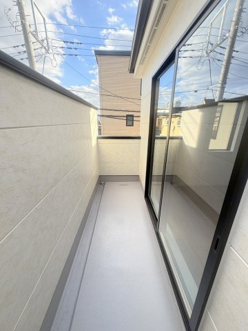 三郷市新和1丁目　新築戸建のバルコニー|東向きバルコニー