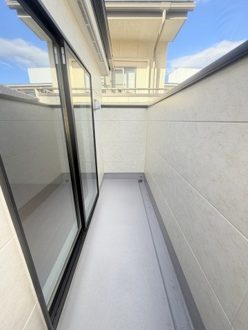 三郷市新和1丁目　新築戸建のバルコニー|東向きバルコニー