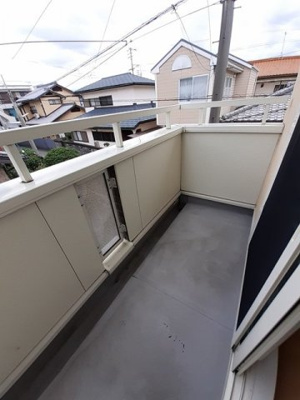【バルコニー】 | ジェルメ・Ｎ | 陽当たり良好なバルコニーです