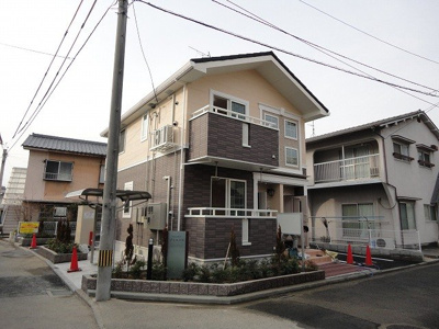 【外観】 | ジェルメ・Ｎ | 外観は落ち着いています