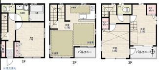【間取り】 | 川口市並木4丁目　中古戸建