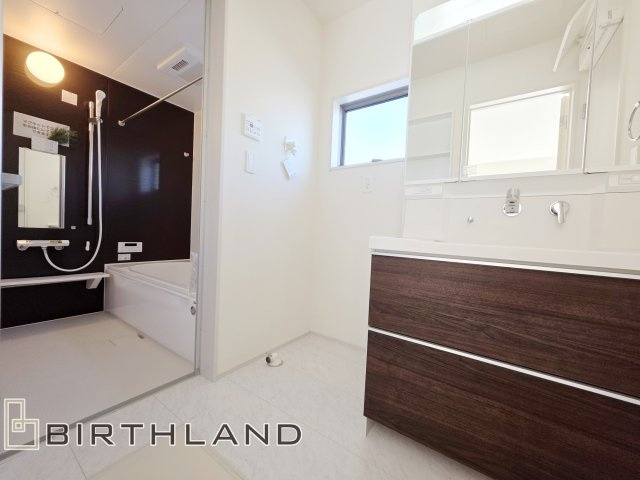 新築戸建・新築建売　館林第1広内町　第一小・第一中の独立洗面台