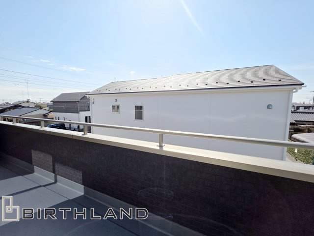 新築戸建・新築建売　館林第1広内町　第一小・第一中のバルコニー