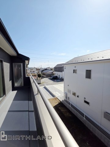 新築戸建・新築建売　館林第1広内町　第一小・第一中のバルコニー