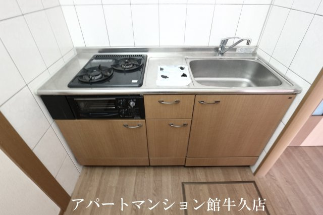 Ｊｅ　ｌｅ　ｐｒｅｎｄｓ　(ジュルプラン）のキッチン