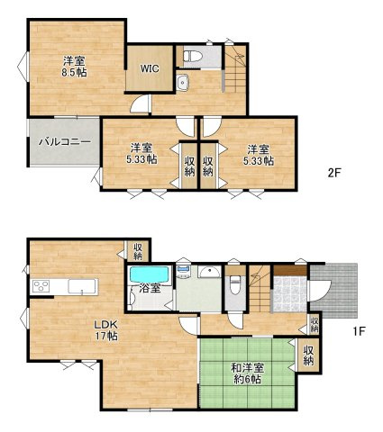 仙台市太白区中田２丁目　の間取り