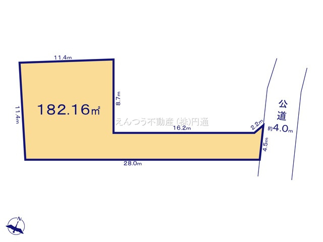 光が丘2丁目の土地図