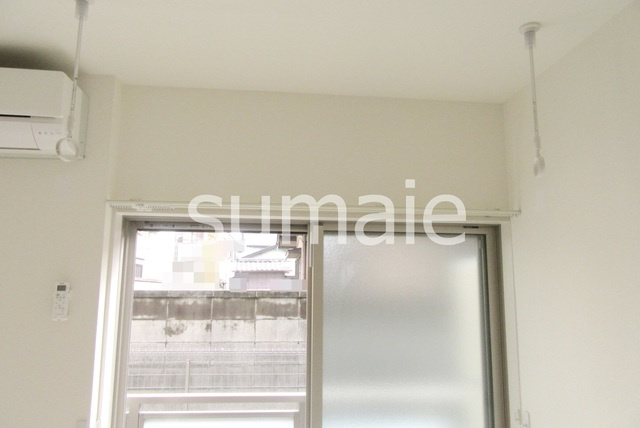 リブリ・Junoの内装|室内洗濯物干しです☆