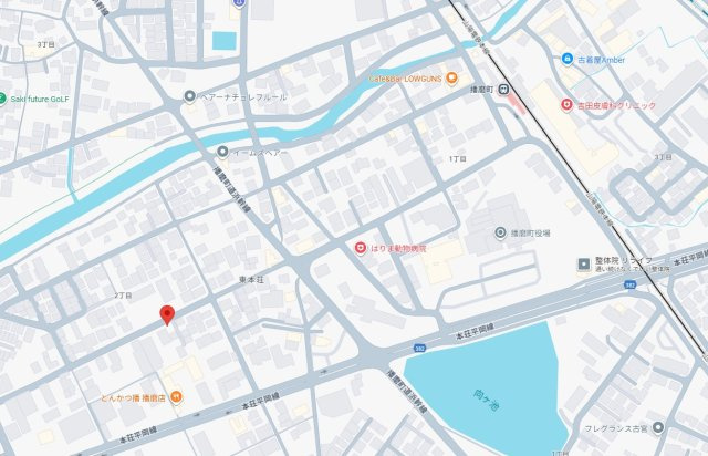 加古郡播磨町東本荘2丁目　中古戸建の地図