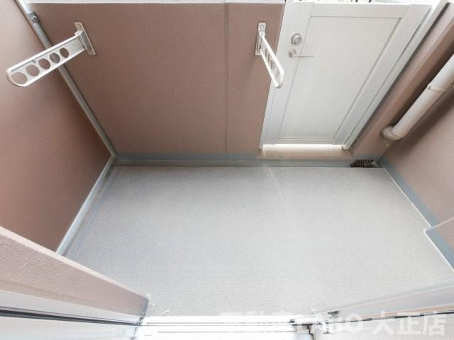 KDXレジデンス難波のバルコニー