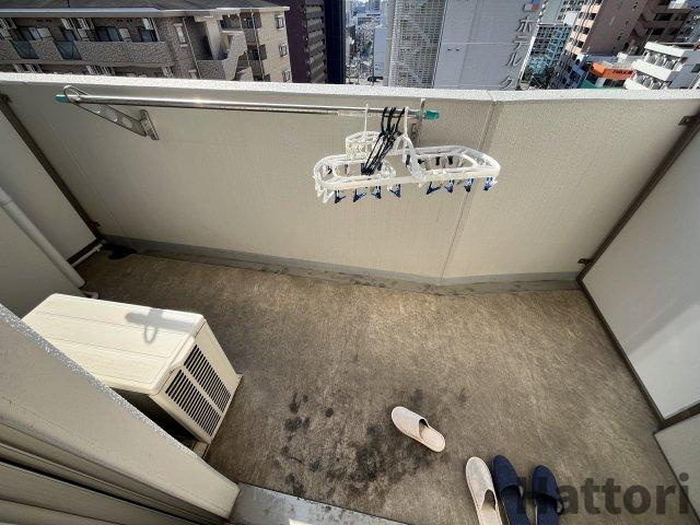 セレニテ西中島アリア弐番館のバルコニー