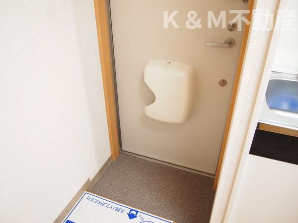 ハピネス・ナカの玄関|シンプルで使いやすい玄関です