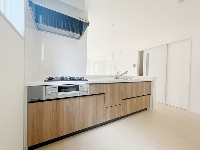 新築戸建・新築建売　郡山市富久山町福原字三斗蒔田【長期優良住宅】行健小・行健中のキッチン