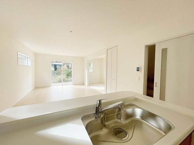 新築戸建・新築建売　郡山市富久山町福原字三斗蒔田【長期優良住宅】行健小・行健中の居間・リビング