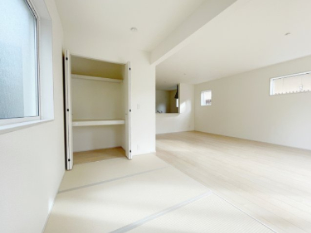 新築戸建・新築建売　郡山市富久山町福原字三斗蒔田【長期優良住宅】行健小・行健中のその他|【畳コーナー】お昼寝・おむつ替えして大活躍！リビング隣なので見守りも可能です！