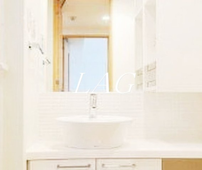 【洗面所】 | ＡＸＡＳ豊洲アジールコート | 洗面台です。