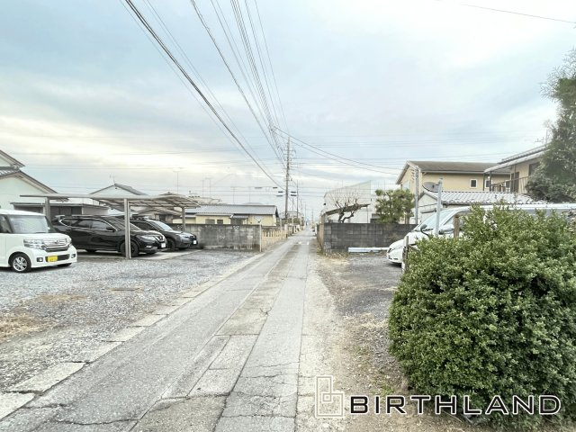 新築戸建・新築建売　館林第1広内町　第一小・第一中の前面道路含む現地写真