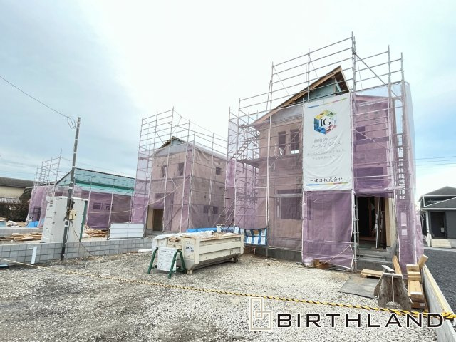 新築戸建・新築建売　館林第1広内町　第一小・第一中の前面道路含む現地写真