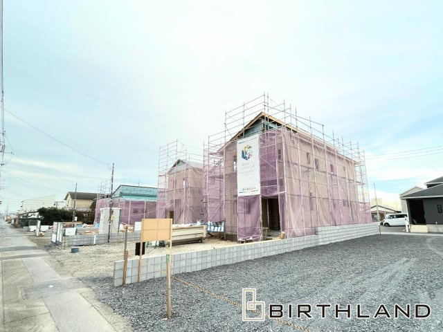 新築戸建・新築建売　館林第1広内町　第一小・第一中の前面道路含む現地写真