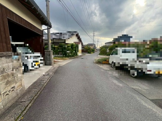 上後藤5丁目駐車場の駐車場|幅員約3ｍに面している駐車場になります。