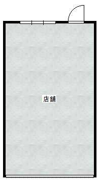 百石スタービルテナントの間取り