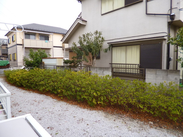 リリックコート鎌倉の展望|バルコニーからの景色です。