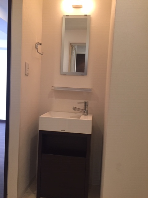 パラシオン渋谷の独立洗面台|独立洗面台です