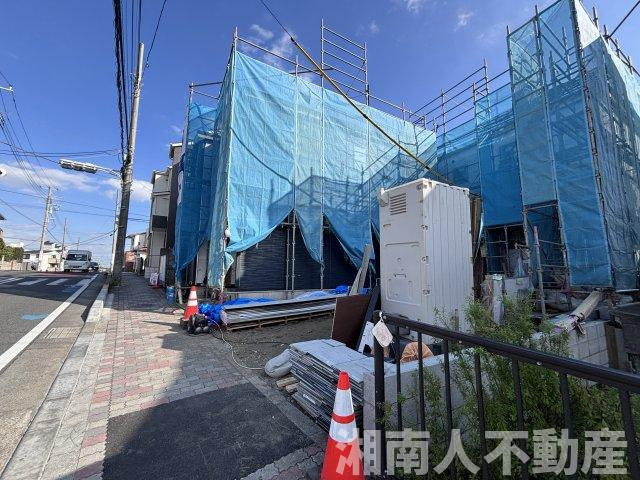 茅ヶ崎市南湖4丁目　新築戸建　全2棟　の前面道路含む現地写真|前面道路含む現地写真です