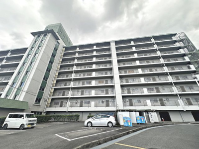 【外観】 | 南海狭山コーポ２号棟 | 南海高野線「大阪狭山市」駅まで徒歩１０分！毎日の通勤や通学に便利ですね♪