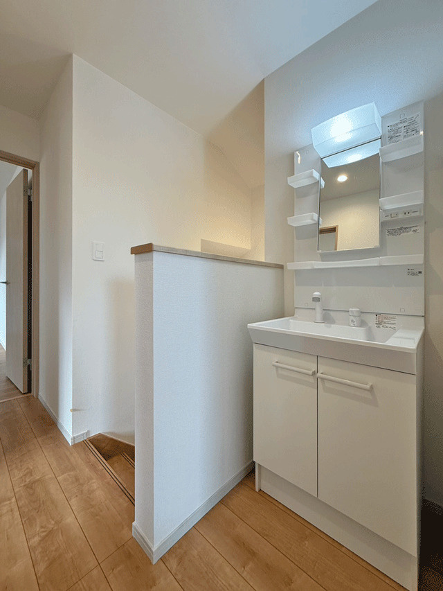 仙台市太白区中田2丁目　の独立洗面台|２階洗面