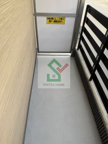 ルミナス所沢のバルコニー