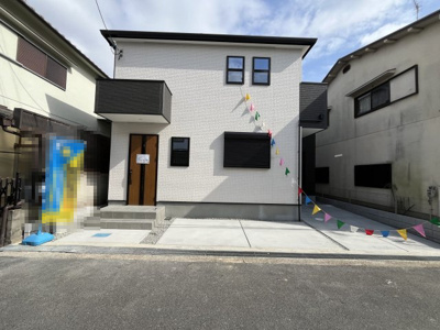 【外観】 | 【20万円ｷｬｯｼｭﾊﾞｯｸ対象物件】ファーストタウン生駒郡第5斑鳩町小吉田  全1棟 1号棟