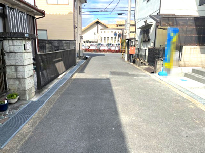 【前面道路含む現地写真】 | 【20万円ｷｬｯｼｭﾊﾞｯｸ対象物件】ファーストタウン生駒郡第5斑鳩町小吉田  全1棟 1号棟