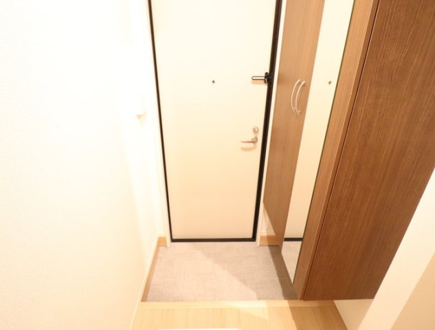 アリエス　A棟の玄関