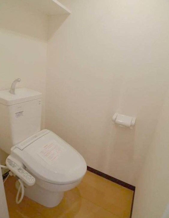 中野区野方６丁目の賃貸マンションのトイレ